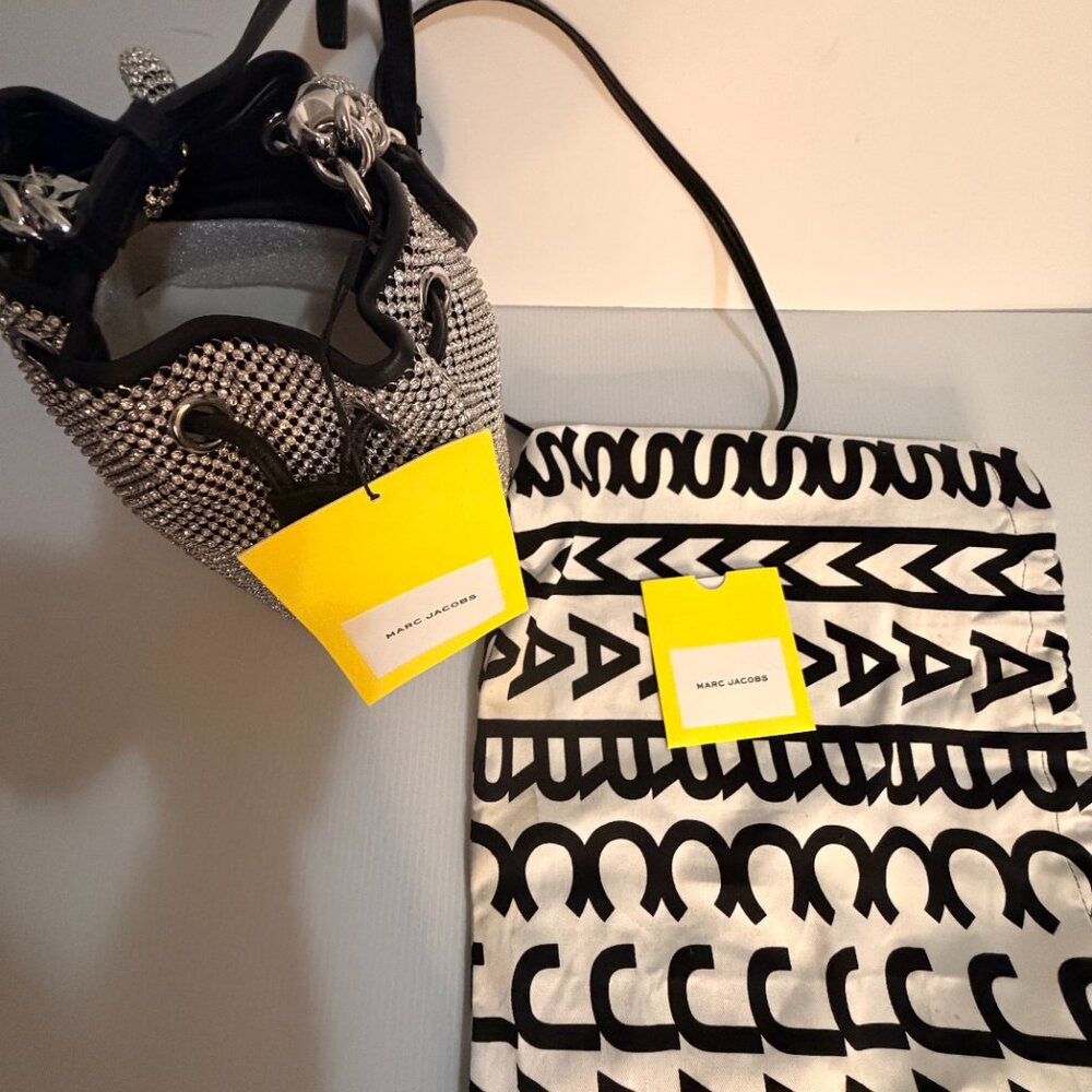 MARC JACOBS "RESORT COLLECTION" Rhinestone Bucket Bag - Picture 7 of 7